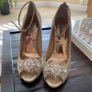 Badgley Mischka high heels. Worn once.